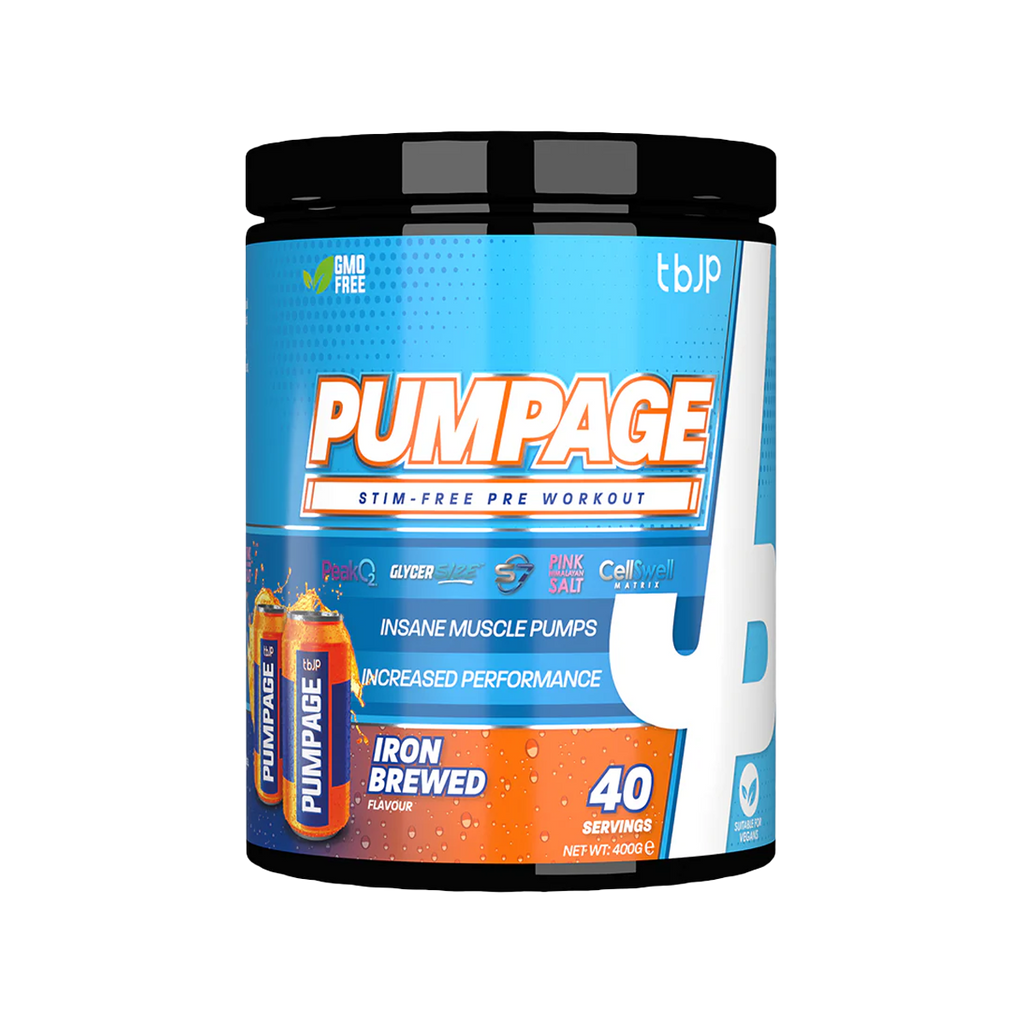 Trained By JP Pumpage Non-Stim Pre Workout 400g