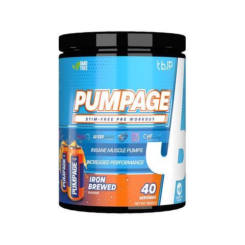 Trained By JP Pumpage Non-Stim Pre Workout 400g
