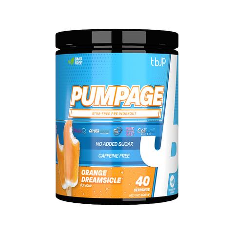 Trained By JP Pumpage Non-Stim Pre Workout 400g