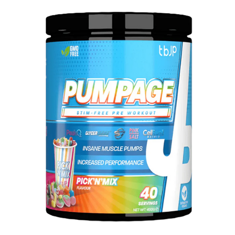 Trained By JP Pumpage Non-Stim Pre Workout 400g