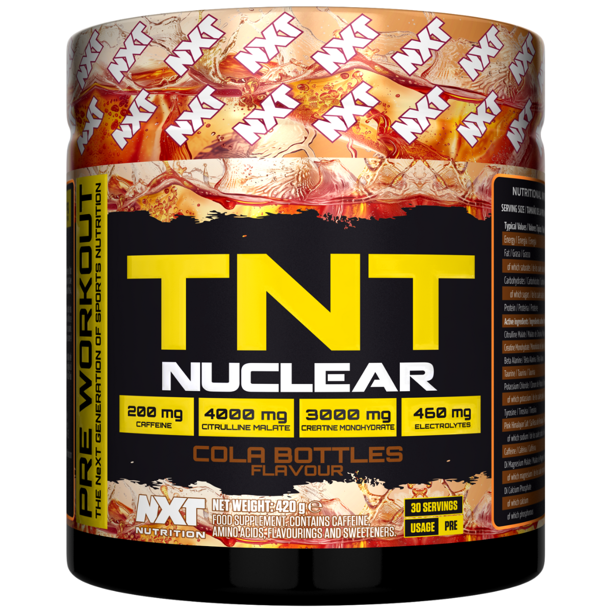 NXT Nutrition TNT Nuclear 420g