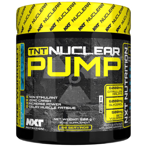NXT Nutrition TNT Nuclear Pump 500g
