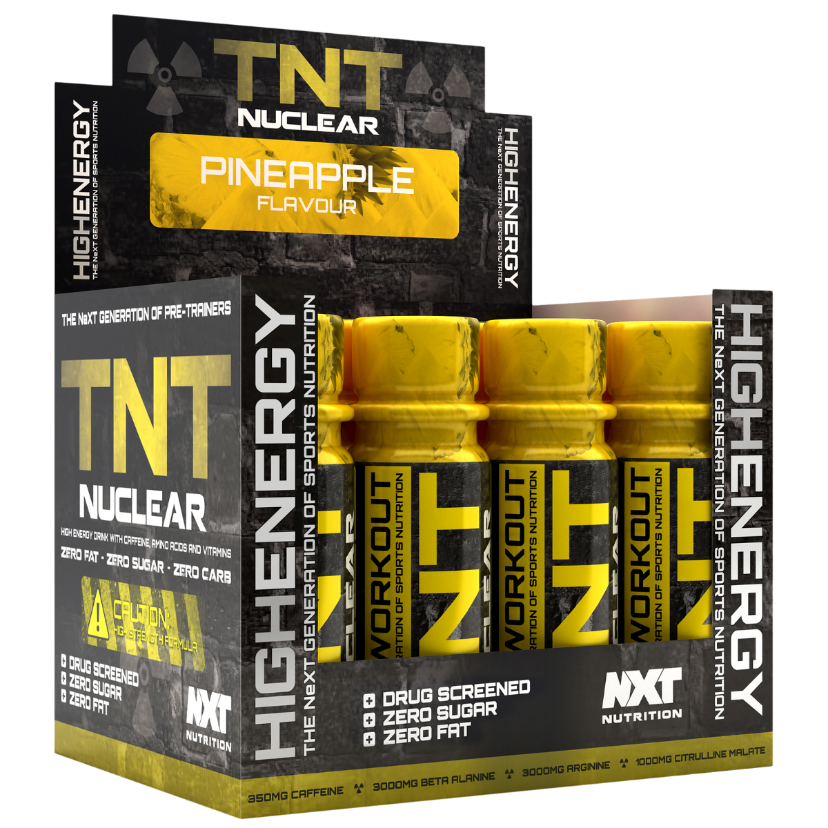 NXT Nutrition TNT Nuclear Shots 12x60ml