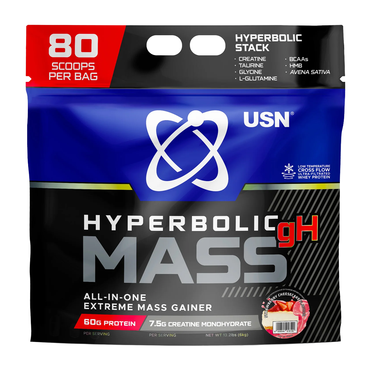 USN Hyperbolic Mass All-In-One Extreme Mass Gainer 6kg