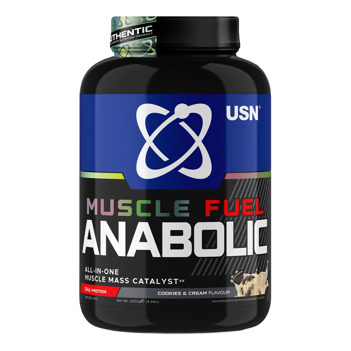 USN Muscle Fuel Anabolic Lean Muscle Mass Gainer 2kg