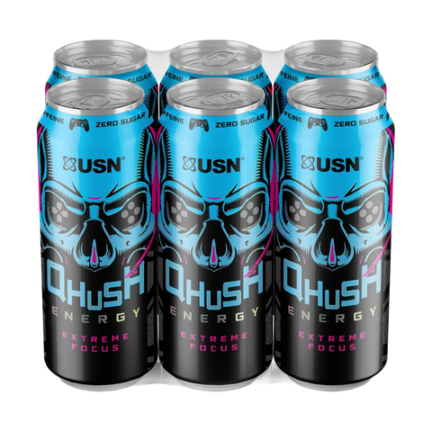 USN QHUSH Energy Drinks 24x500ml