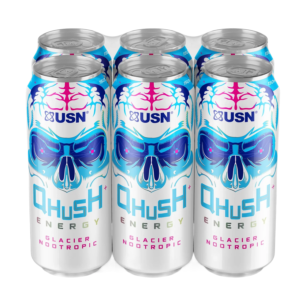 USN QHUSH Energy Drinks 24x500ml