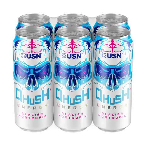 USN QHUSH Energy Drinks 24x500ml