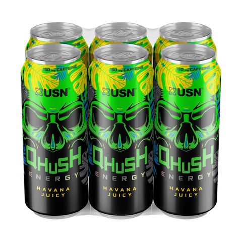USN QHUSH Energy Drinks 24x500ml
