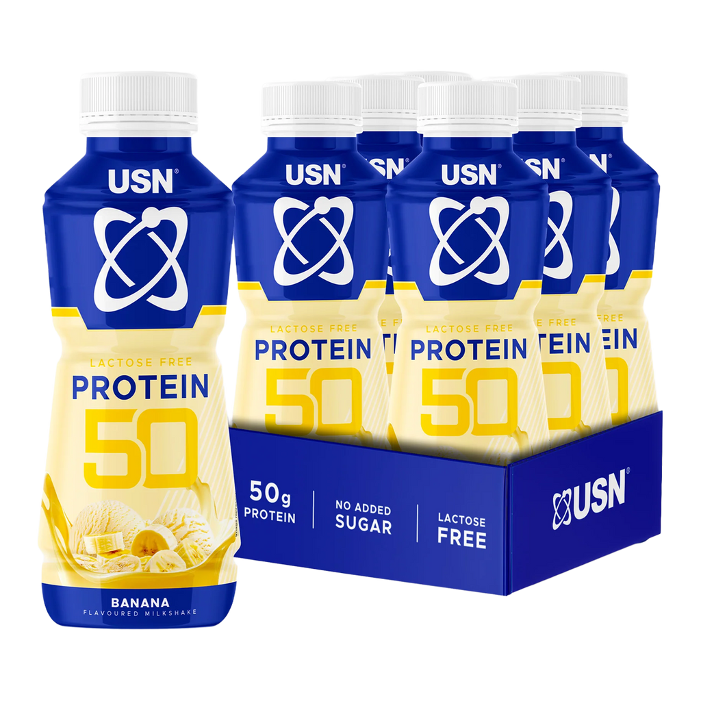 USN Trust 50 Lactose Free Protein Shakes 6x500ml