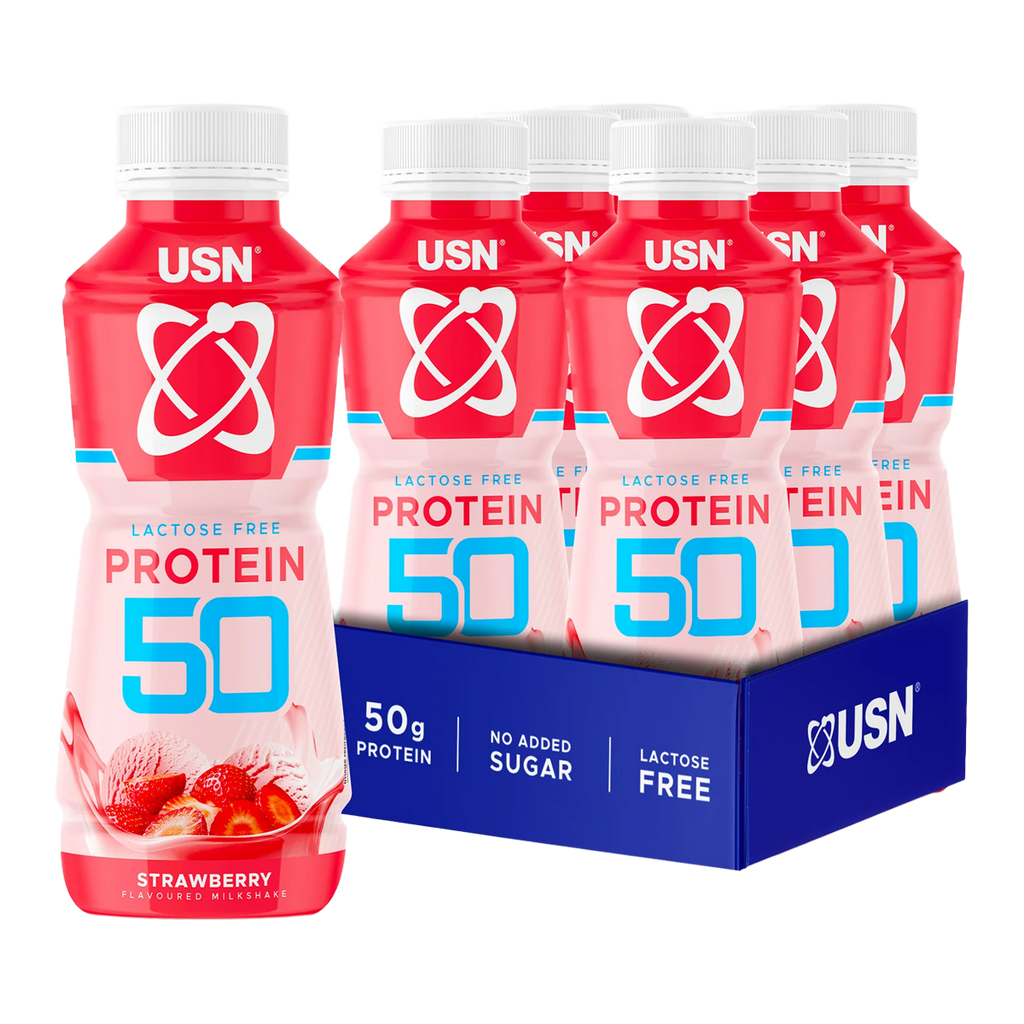 USN Trust 50 Lactose Free Protein Shakes 6x500ml