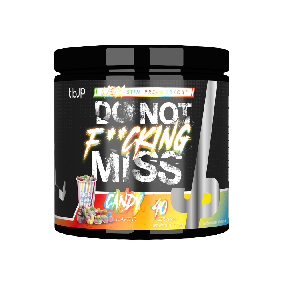 Trained By JP DNFM Stim Pre Workout 320g