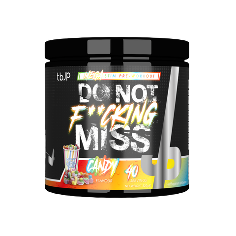 Trained By JP DNFM Stim Pre Workout 320g