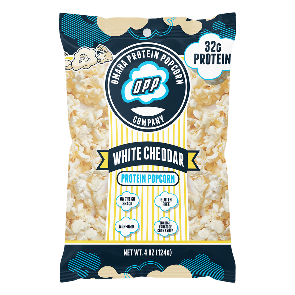 Omaha Protein Popcorn 124g Single Bag