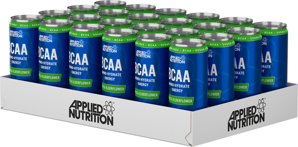 Applied Nutrition Amino Hydrate + Energy 24x330ml (Apple & Elderflower)
