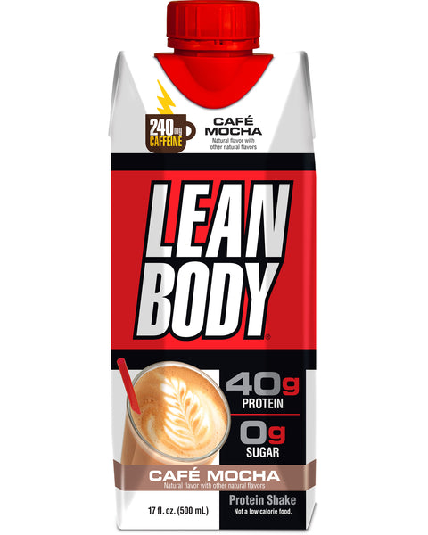 Labrada Lean Body Protein Shake 12x500ml (Café Mocha)