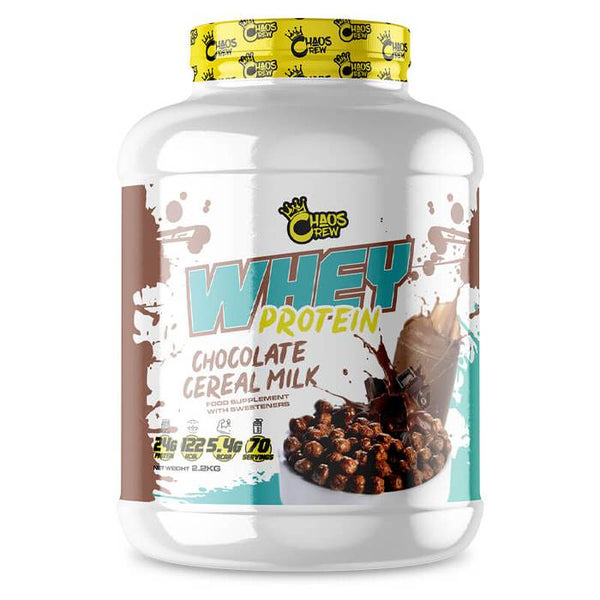 Chaos Crew Chaos Whey 1.8kg (Chocolate Cereal Milk)