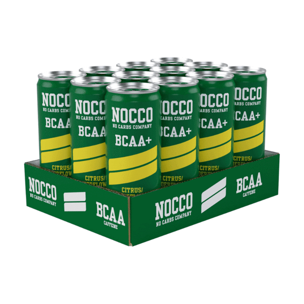 Nocco BCAA Caffeine Free RTD 12x330ml (Citrus / Elderflower)