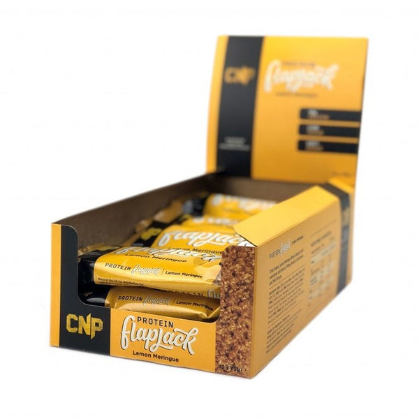 CNP Protein Flapjacks 12x75g (Lemon Meringue)