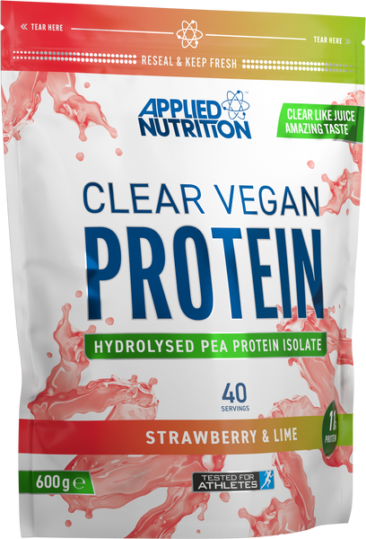 Applied Nutrition Clear Vegan Protein 600g (Strawberry & Lime)