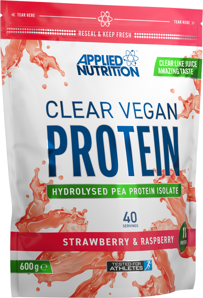 Applied Nutrition Clear Vegan Protein 600g (Strawberry & Raspberry)