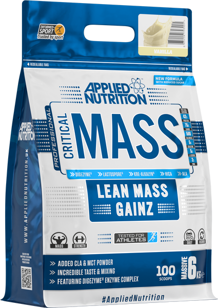 Applied Nutrition Critical Mass PROFESSIONAL 6kg (Vanilla Milkshake)