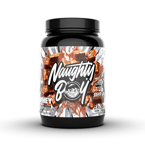 NaughtyBoy Whey 100 1kg (Death By Chocolate Brownie)