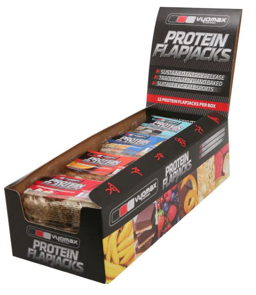 Vyomax Nutrition Protein Flapjack 12x100g (Cookies & Cream)