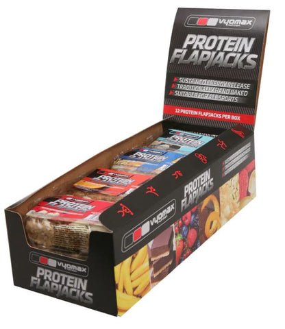 Vyomax Nutrition Protein Flapjack 12x100g
