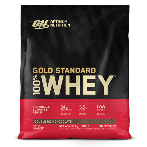 Optimum Nutrition Gold Standard Whey 4.54kg (Double Rich Chocolate)