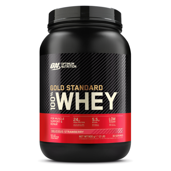 Optimum Nutrition Gold Standard Whey 908g (Delicious Strawberry)