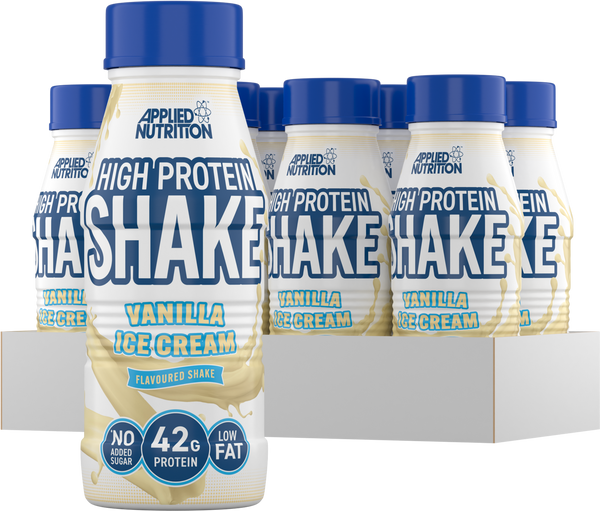 Applied Nutrition RTD High Protein Shake 8x500ml (Vanilla Ice Cream)