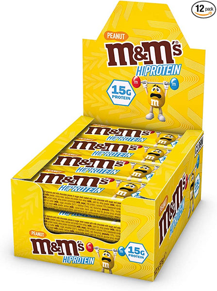 M&M Protein Bar 12x51g (Peanut)