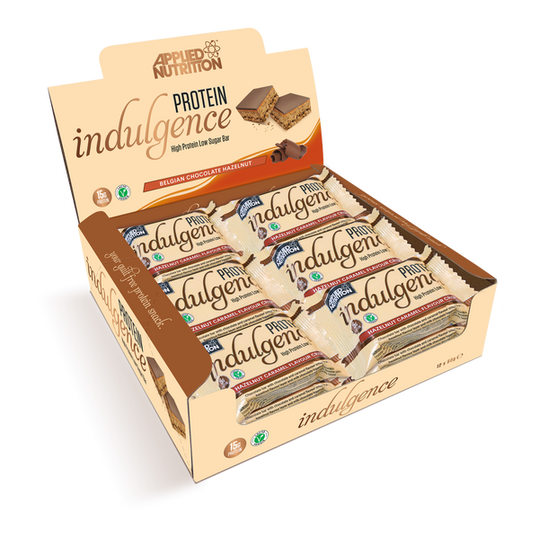 Applied Nutrition Protein Indulgence Bar 12x50g (Belgian Chocolate Hazelnut)
