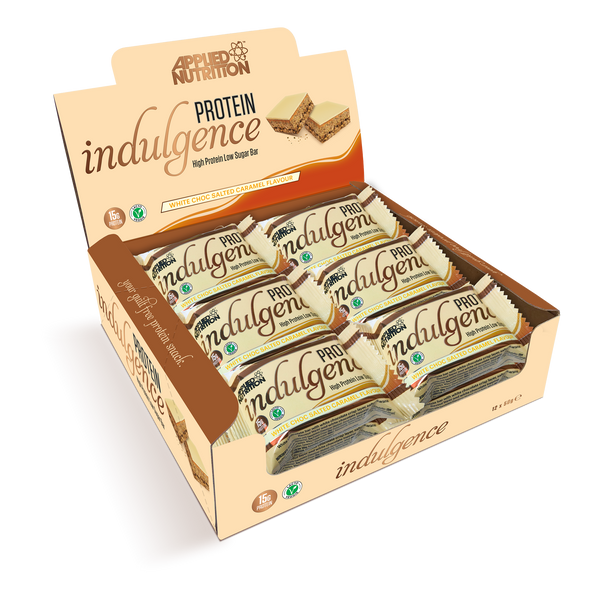 Applied Nutrition Protein Indulgence Bar 12x50g (White Chocolate Salted Caramel)