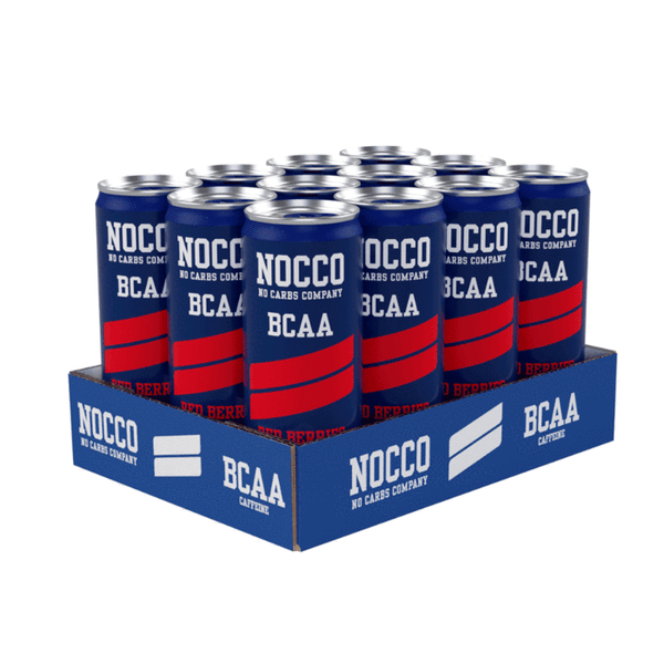 Nocco BCAA RTD 12x330ml (Red Berries)