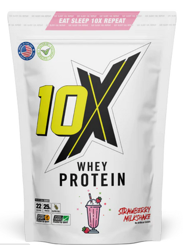 10X Whey Protein 704g (Strawberry Milkshake)