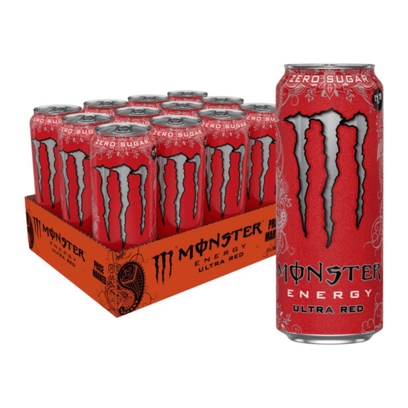 Monster Ultra 12x500ml (Red)
