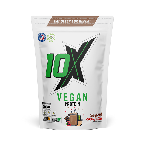 10X Vegan Protein 580g (Chocolate Strawberry)