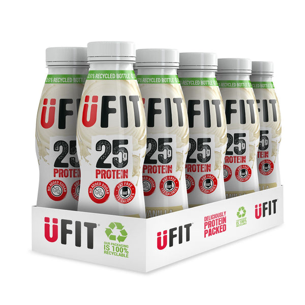 UFit 25g Protein Shakes 10x330ml (Vanilla)